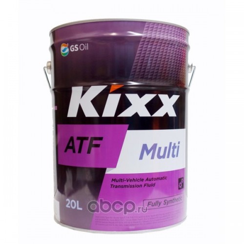 Жидкость трансмиссионная синт.KIXX ATF Multi 20л