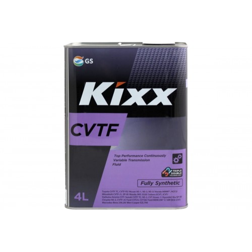 Жидкость трансмиссионная синт.KIXX CVTF 4л L251944TE1